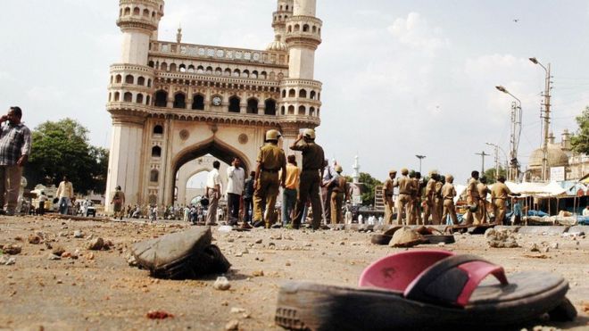 मक्का मस्जिद विष्फोटका अभियुक्तहरुलाई ११ वर्षपछि सफाई 