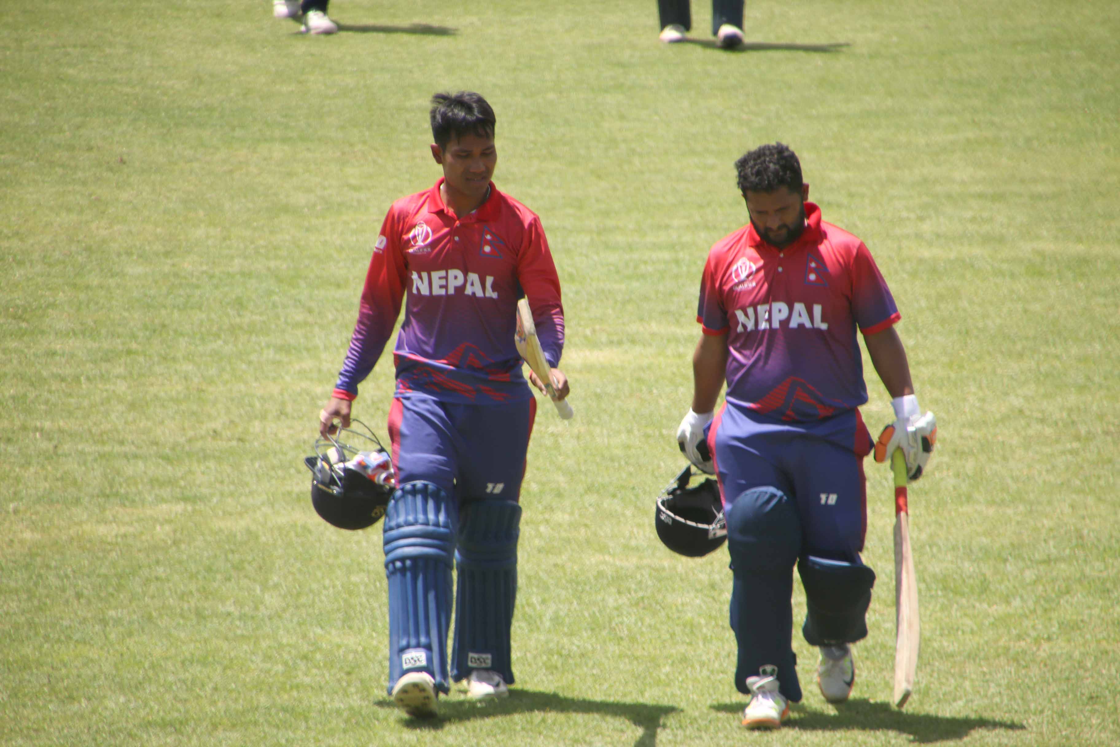 नेपाल स्कटल्याण्डसँग ४ विकेटले पराजित, सुपर सिक्समा पुग्न अफगानिस्तान र हङकङलाई हराउनैपर्ने