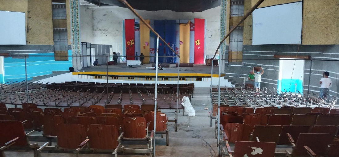 पञ्‍चायतमा बनेको भवनमा गण्डकीको संसद, एक 'पंक्ति' र दुई कुर्सी छाडेर सांसद व्यवस्थापन
