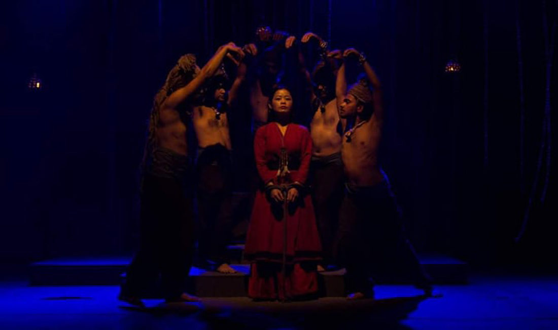 नाटक लिएर नेपाल टुर गर्दै मण्डला थिएटर