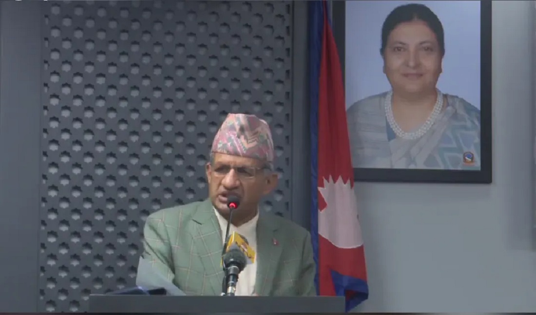 नेपाल-चीनबीच सीमा समस्या छैन, चीनले एक किलोमिटर परै संरचना बनाएको छ 