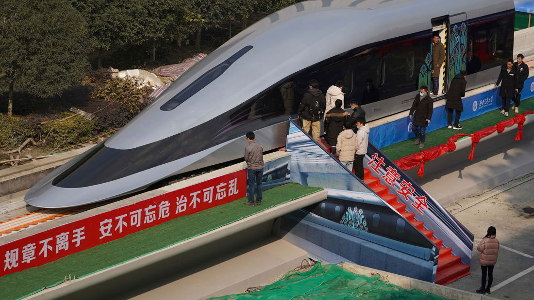 चीनद्वारा प्रतिघण्टा ६२० किलोमिटरको गतिमा गुड्ने रेलको ‘प्रोटोटाइप’ सार्वजनिक 