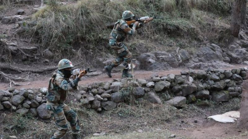 भारत र चीनका सेनाबीच झडप 