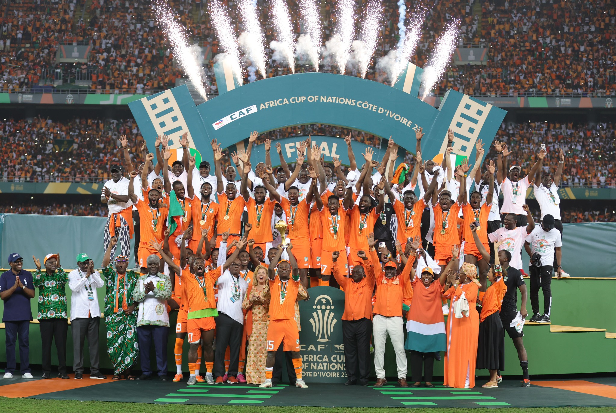 नाइजेरियालाई हराउँदै आइभेरी कोस्ट अफ्रिका कप अफ नेसन्सको च्याम्पियन 