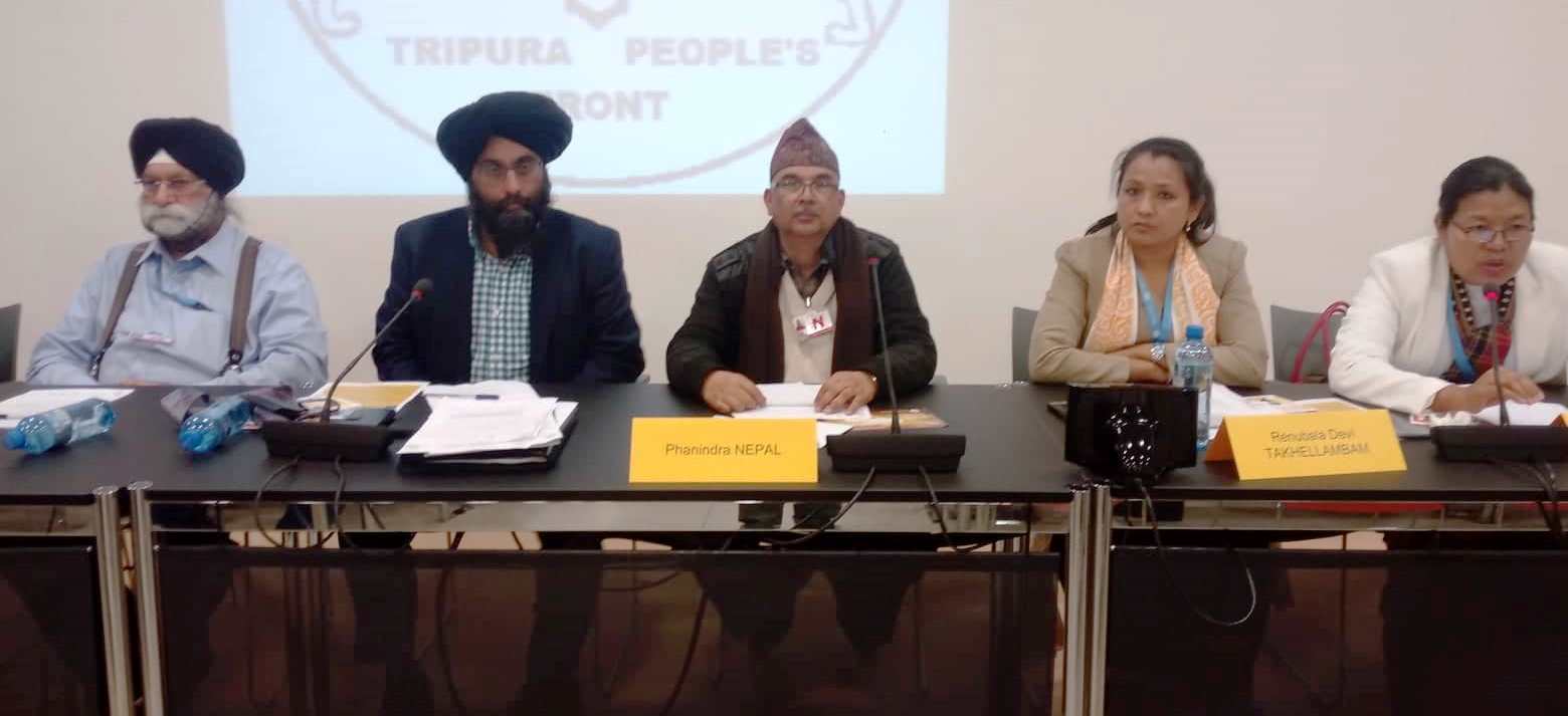 \'नेपाली भूमि मिचियो\' भन्दै जेनेभामा पत्रकार सम्मेलन, भर्त्सना गर्न अन्तर्राष्ट्रिय समुदायलाई आग्रह