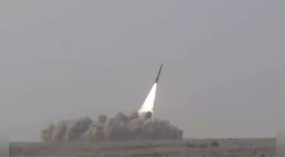 पाकिस्तानले गर्‍यो फतह–२ मिसाइलको सफल परीक्षण