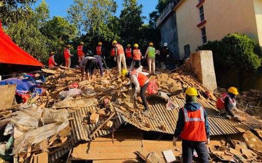 भूकम्प प्रभावितका लागि प्रधानमन्त्री दैवी प्रकोप सहायता कोषमा १८ करोड ३७ लाख जम्मा