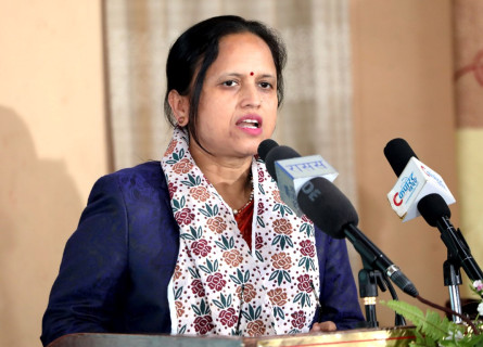 प्रेस तथा अभिव्यक्ति स्वतन्त्रताबिना लोकतन्त्र पूर्ण हुँदैन : मन्त्री शर्मा 