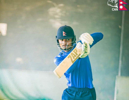 पहिलो ओभरमै नेपालको दुई विकेट गयो, कप्तान रोहित ‘गोल्डेन डक’