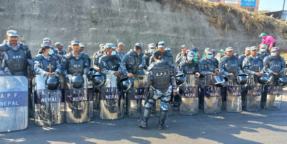 काठमाडौंमा सुरक्षा व्यवस्था कडा (तस्बिरहरू)