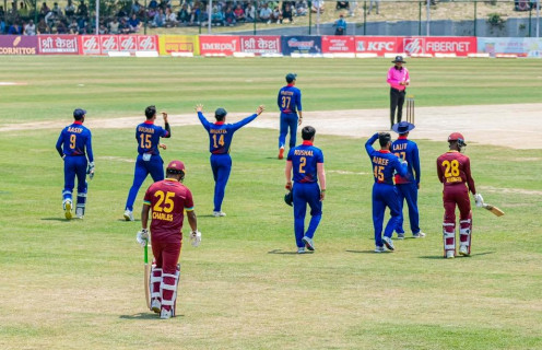 नेपाल र वेस्ट इन्डिज ‘ए’ बीचको अन्तिम खेल आज  