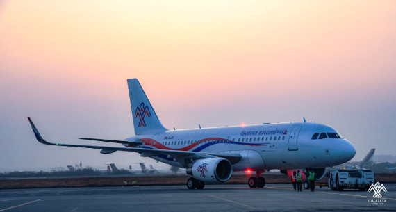 हिमालय एयरलाइन्सले काठमाडौं–छिङ्डाओ उडान सुरु गर्दै