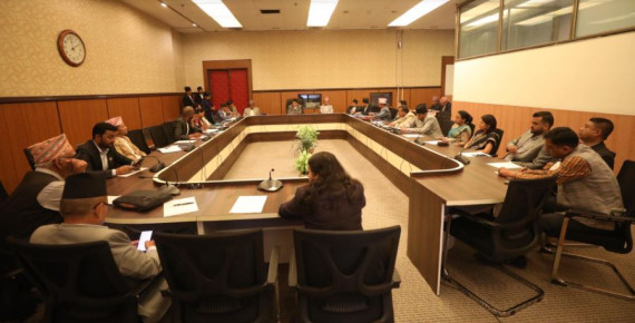 कार्यव्यवस्था परामर्श समितिको बैठक बस्दै
