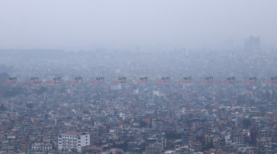 काठमाडौं विश्वकै प्रदूषित सहरको दोस्रो स्थानमा