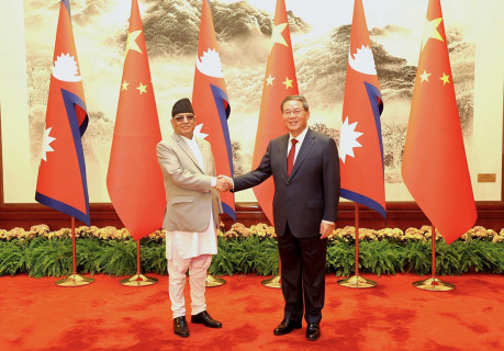 नेपाल–चीन सम्बन्धमा नयाँ ऊर्जा थपिएको छ : चिनियाँ प्रधानमन्त्री