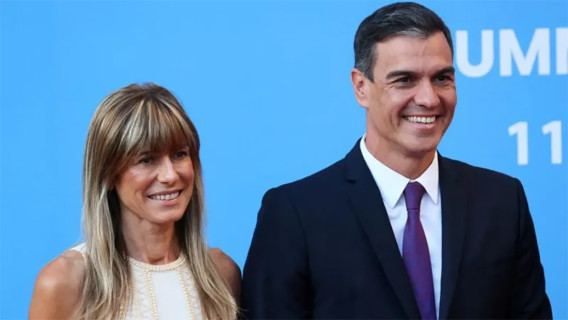 पत्नीलाई भ्रष्टाचारको आरोप लागेपछि स्पेनका प्रधानमन्त्रीले आफ्ना सार्वजनिक काम रोके