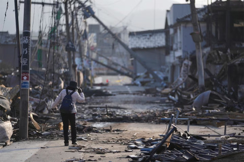 जापानमा भूकम्प गएकोे पाँच दिनपछि नौ दशक पार गरेकी वृद्धाको सकुशल उद्धार