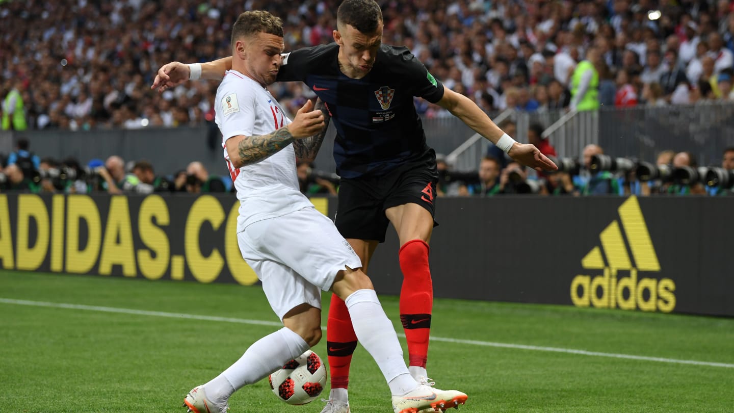 क्रोएसियाले इंग्ल्यान्डविरुद्ध गोल फर्कायो, खेल १–१ गोलको स्थितिमा