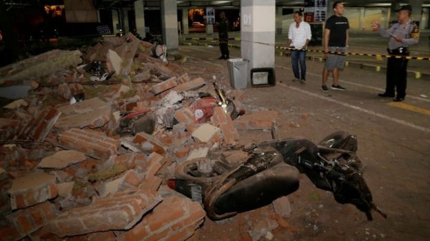 इन्डोनेसियामा शक्तिशाली भूकम्प, ८२ जनाको मृत्यु 