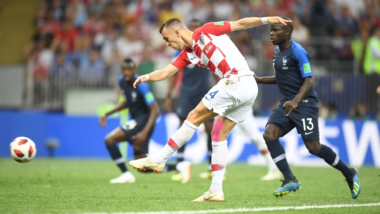 क्रोएसियाले फ्रान्सविरुद्ध गोल फर्कायो, खेल १–१ गोलको बराबरीमा