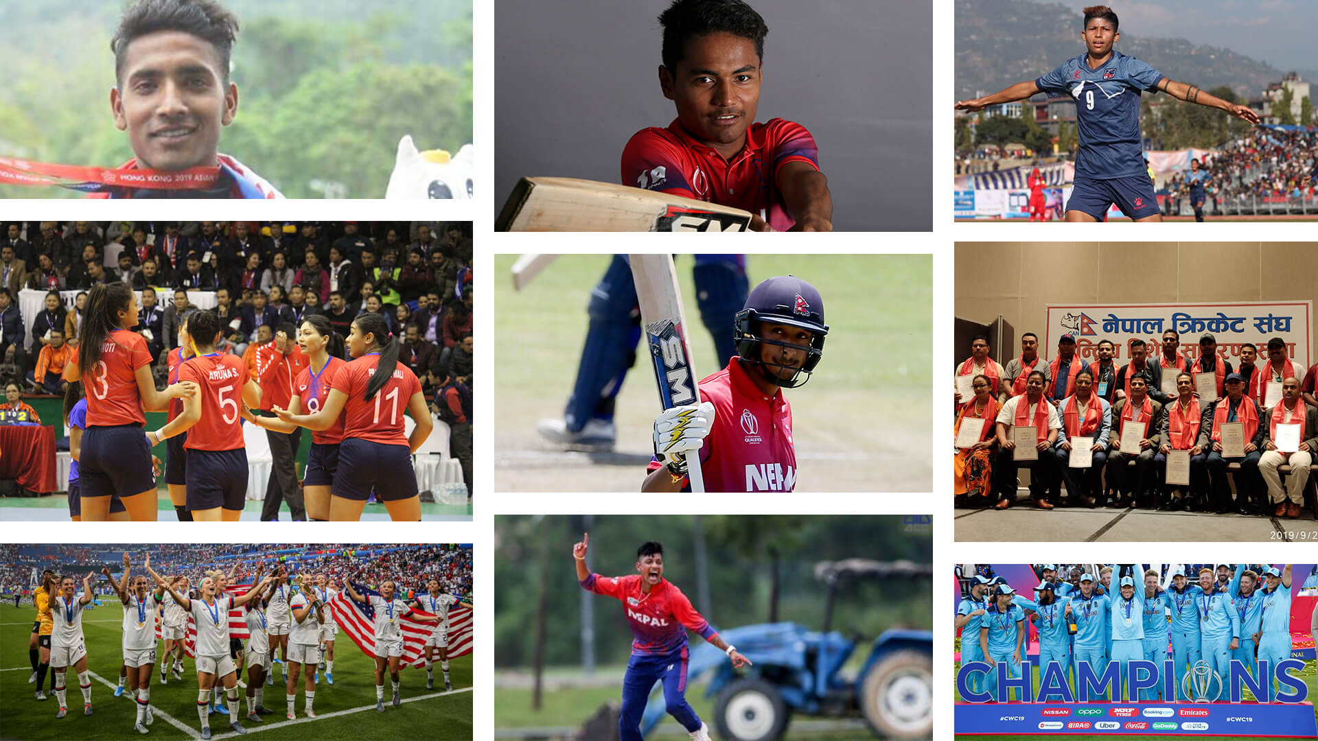  विश्व क्रिकेटमा नयाँ च्याम्पियन, नेपाललाई ५१ स्वर्ण