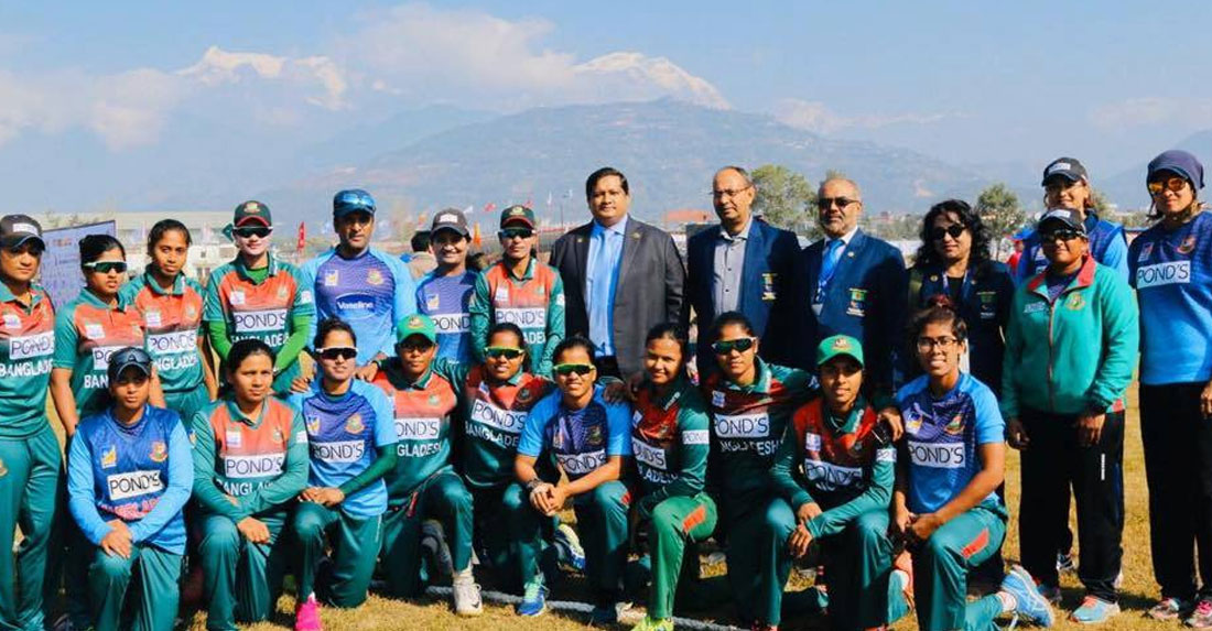 बंगलादेश महिला क्रिकेट टोलीलाई स्वर्ण