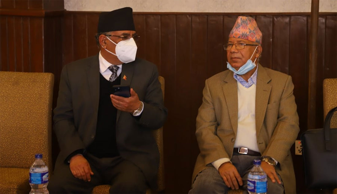 संसदीय दलको नेता फेर्ने प्रचण्ड–नेपाल समूहको निर्णय