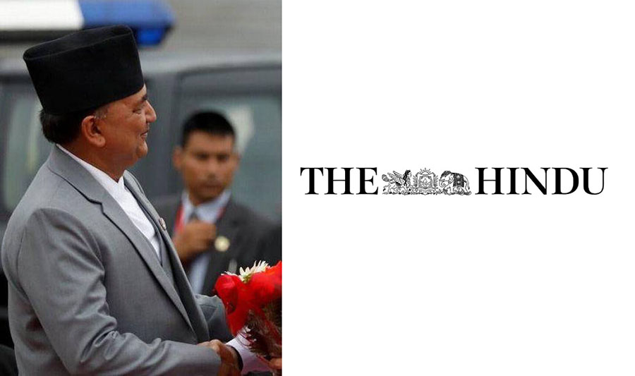 राष्ट्रपति सीको नेपाल भ्रमणबारे भारतीय मिडियामा पनि चासो