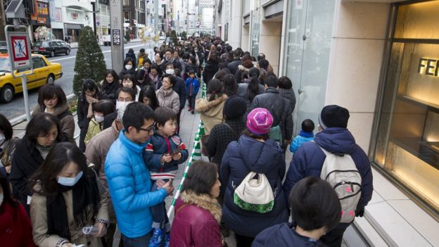 ‘लक्की ब्याग’प्रति जापानीको अनौठो मोह