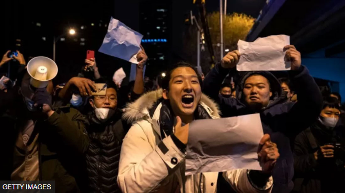 चीनको दुई वर्ष पुरानो शून्य कोरोना नीतिलाई लिएर अहिले किन मानिस सडकमा छन् ?