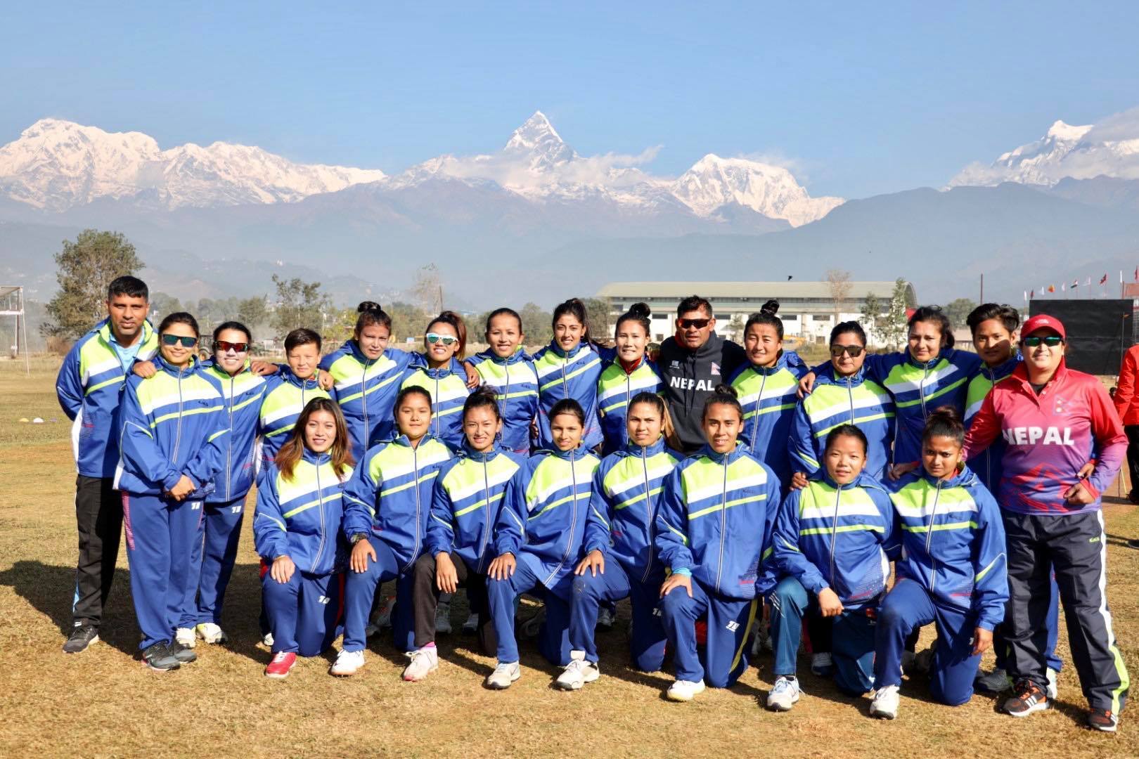 महिला क्रिकेटमा नेपाल स्वर्ण यात्राबाट बाहिरियो 